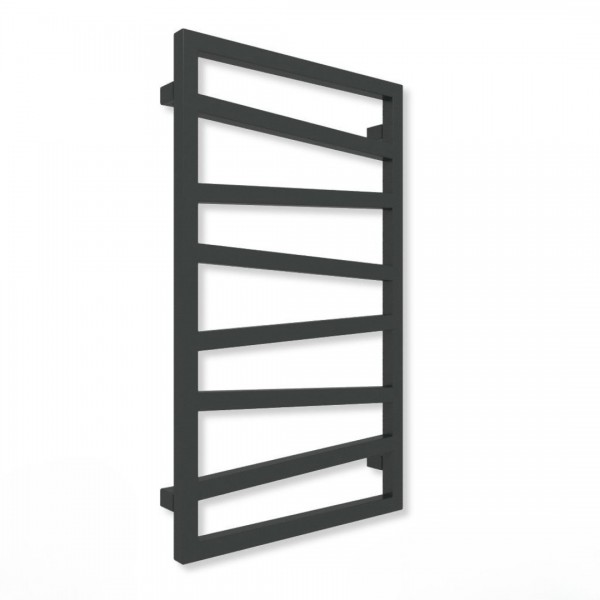 Terma Zigzag grzejnik łazienkowy 83,5x50 cm czarny mat WGZIG083050K9M5ZS
