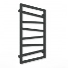 Terma Zigzag grzejnik łazienkowy 83,5x50 cm czarny mat WGZIG083050K9M5ZS