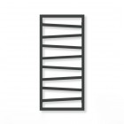 Terma Zigzag grzejnik łazienkowy 107x50 cm czarny mat WGZIG107050K9M5ZS