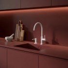 Omnires Modern Project dozownik mydła w płynie biały mat MP60723WM