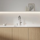 Omnires Modern Project dozownik mydła w płynie nikiel szczotkowany MP60723NI