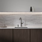 Omnires Modern Project dozownik mydła w płynie grafit szczotkowany MP60723GR