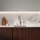 Omnires Modern Project dozownik mydła w płynie miedź szczotkowana MP60723CPB