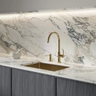 Omnires Modern Project dozownik mydła w płynie mosiądz szczotkowany MP60723BSB