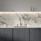 Omnires Modern Project dozownik mydła w płynie mosiądz szczotkowany MP60723BSB