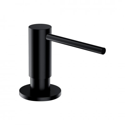 Omnires Modern Project dozownik mydła w płynie czarny półmat MP60723BL
