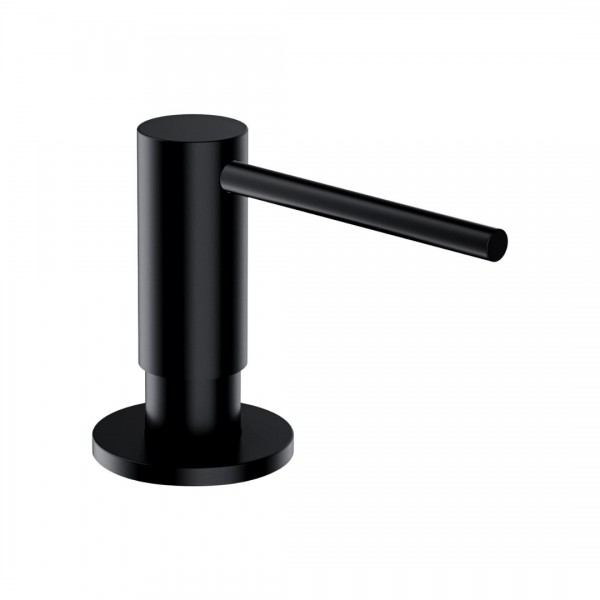 Omnires Modern Project dozownik mydła w płynie czarny półmat MP60723BL