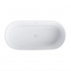 Omnires Classica M+ wanna wolnostojąca retro 170x84 cm biały mat CLASSICA170WWZPBM
