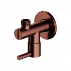 Omnires zawór ścienny kątowy miedź antyczna szczotkowana 8857ORB