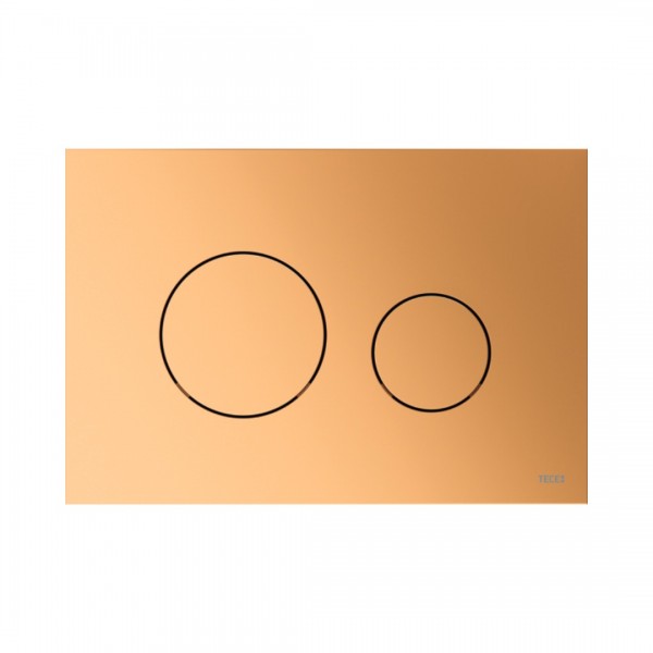 Tece Loop przycisk spłukujący do WC mosiądz metaliczny 9240936