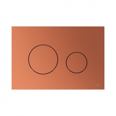 Tece Loop przycisk spłukujący do WC czerwony brąz metaliczny 9240937