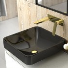 Vedo Desso Oro bateria umywalkowa podtynkowa bez korka złota