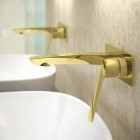 Vedo Desso Oro bateria umywalkowa podtynkowa bez korka złota