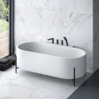 Vedo Desso Black bateria wannowa 4-otworowa czarny mat VBD4040/CZ