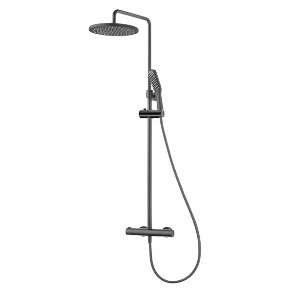 Vedo Desso Black zestaw natryskowy termostatyczny czarny mat VBD4077CZ