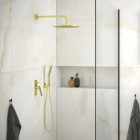 Vedo Desso Oro kompletny zestaw prysznicowy III deszczownica 30 cm złoty