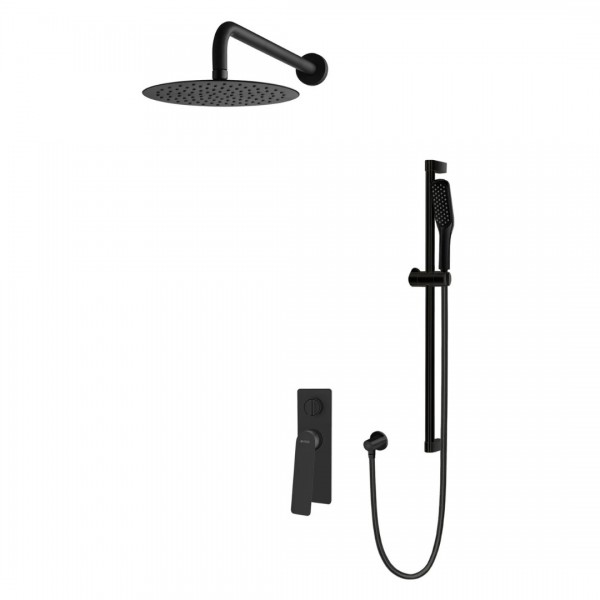 Vedo Desso Black kompletny zestaw prysznicowy czarny mat VBD4224/30/CZ