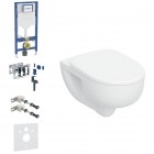 Geberit Duofix DuoFresh Selnova zestaw WC podtynkowy 6w1 biały połysk 68153