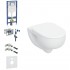 Geberit Duofix DuoFresh Selnova zestaw WC podtynkowy 6w1 biały połysk 68153
