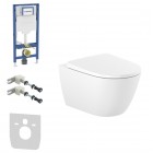 Geberit Duofix Ona zestaw WC podtynkowy 5w1 biały połysk 67362