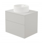 Deante Prizma umywalka z szafką 60 cm wiszącą kaszmir SDKB6SAU4B