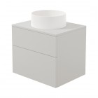 Deante Prizma umywalka z szafką 60 cm wiszącą kaszmir SDKB6SAU4S