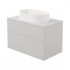 Deante Prizma umywalka z szafką 80 cm wiszącą kaszmir SDKB8SAU6B