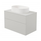 Deante Prizma umywalka z szafką 80 cm wiszącą kaszmir SDKB8SAU6S