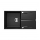 Deante Corio zlewozmywak granitowy 86x50 cm odwracalny grafit metalik ZRC_G11A