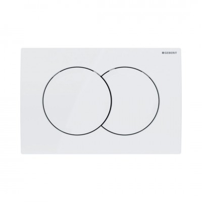 Geberit Delta01 przycisk spłukujący biały 115107111