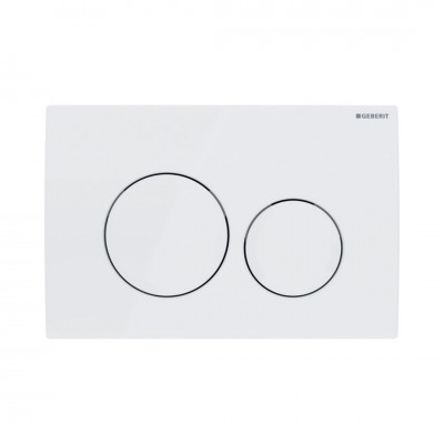 Geberit Delta20 przycisk spłukujący biały 115127111