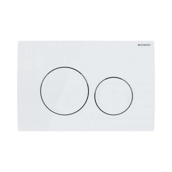 Geberit Delta20 przycisk spłukujący biały 115127111