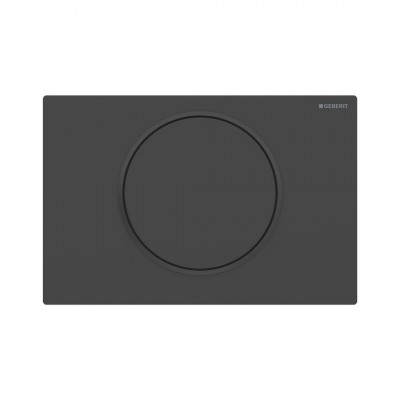 Geberit Sigma10 przycisk spłukujący do WC czarny mat 115.758.16.5