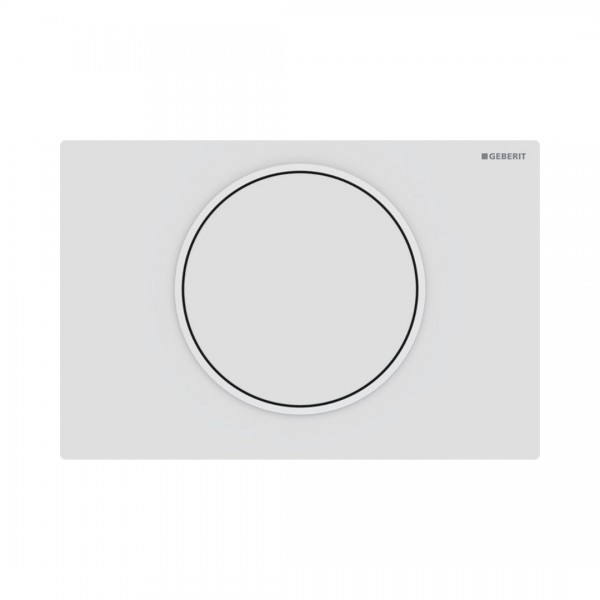 Geberit Sigma10 przycisk spłukujący do WC biały mat 115.758.01.5