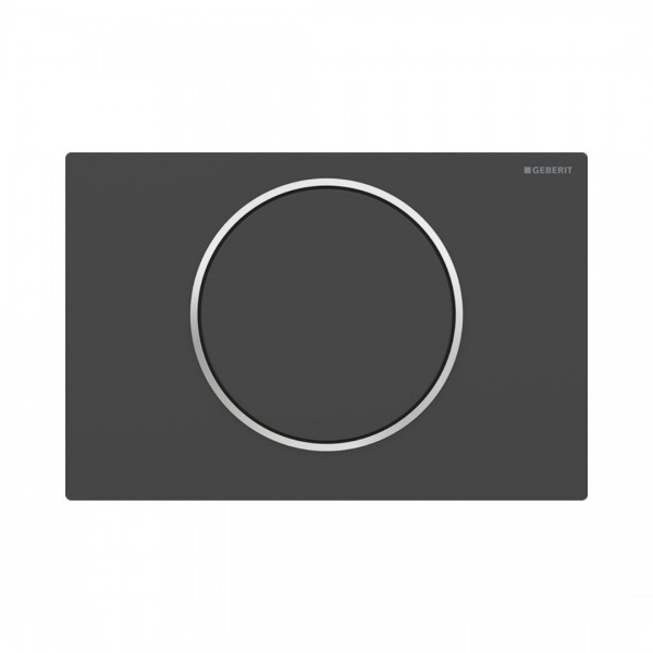 Geberit Sigma 10 przycisk spłukujący czarny mat 115758145