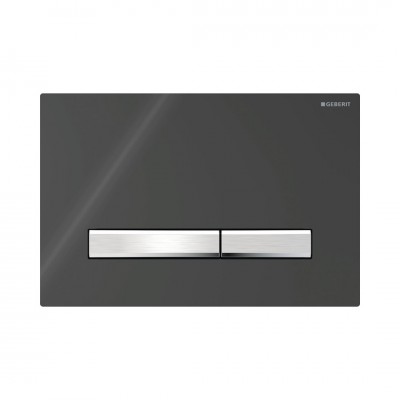 Geberit Sigma 50 przycisk spłukujący czarny/chrom 115788DW2
