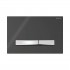 Geberit Sigma 50 przycisk spłukujący czarny/chrom 115788DW2