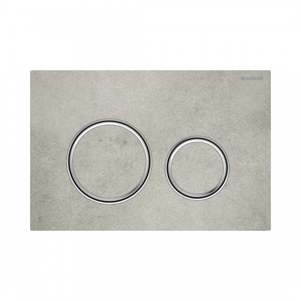 Geberit Sigma50 przycisk spłukujący do WC imitacja betonu 115.884.JV.1