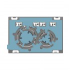 Geberit Sigma50 przycisk spłukujący do WC uniwersalny 115.651.00.1