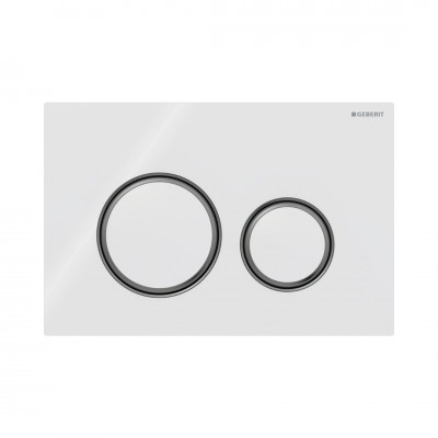 Geberit Sigma50 przycisk spłukujący do WC biały 115.651.SI.1