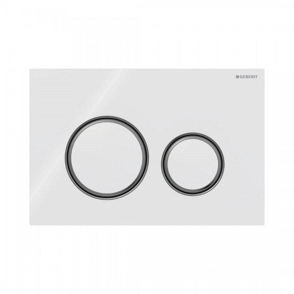 Geberit Sigma50 przycisk spłukujący do WC biały 115.651.SI.1