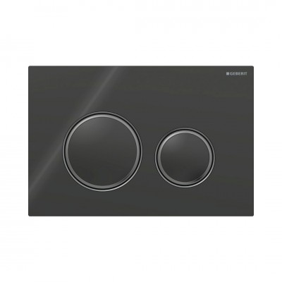 Geberit Sigma 21 przycisk spłukujący szkło czarne 115651SJ1