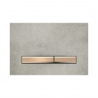 Geberit Sigma 50 przycisk spłukujący imitacja betonu/czerwone złoto 115670JV2