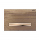 Geberit Sigma 50 przycisk spłukujący orzech włoski/czerwone złoto 115670JX2