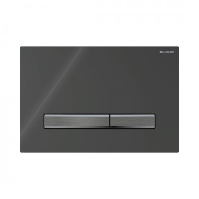 Geberit Sigma 50 przycisk spłukujący czarny/czarny chrom 115671DW2