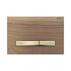 Geberit Sigma 50 przycisk spłukujący orzech włoski/mosiądz 115672JX2