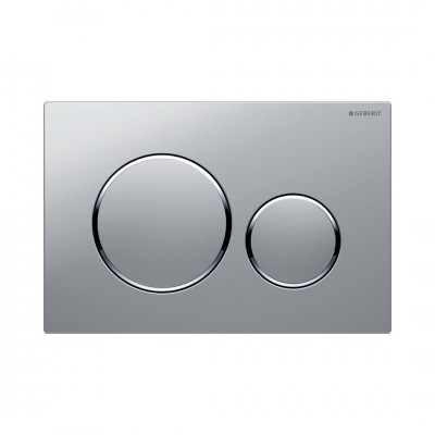 Geberit Sigma 20 przycisk spłukujący chrom mat/chrom błyszczący 115882JQ1