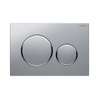 Geberit Sigma 20 przycisk spłukujący chrom mat/chrom błyszczący 115882JQ1