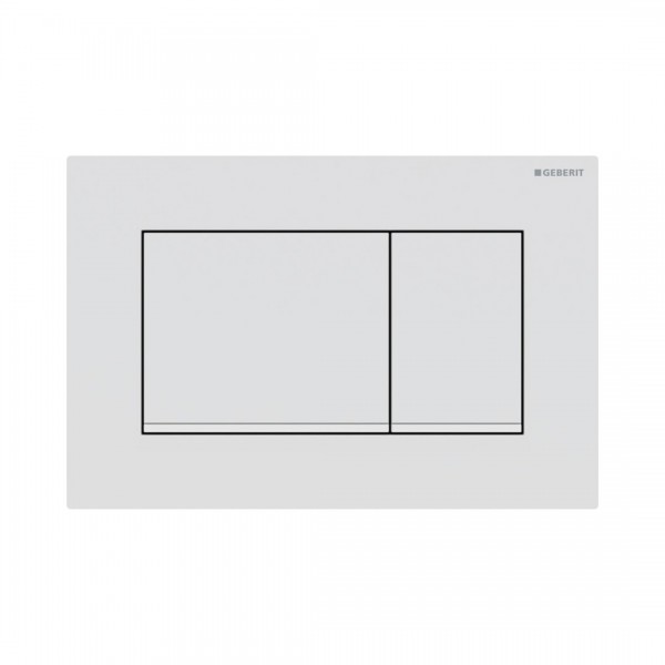 Geberit Sigma 30 przycisk spłukujący biały mat/biały 115883011