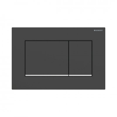 Geberit Sigma 30 przycisk spłukujący czarny mat/chrom 115883141